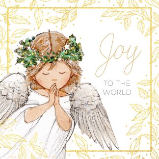 Charity Xmas Cards – Praying Angel – Pack of 10 With Envelopes