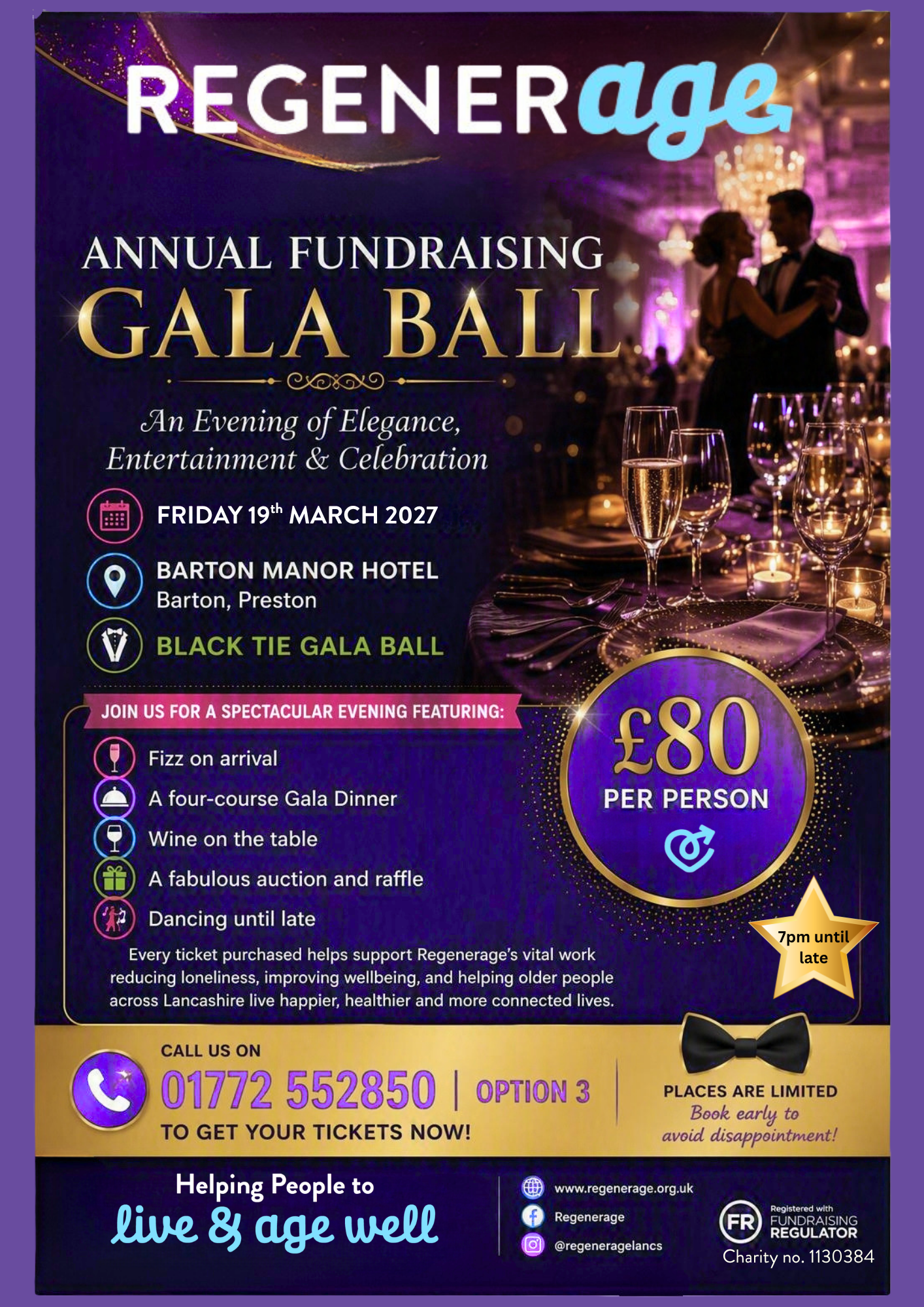 Regenerage Gala Ball 2027